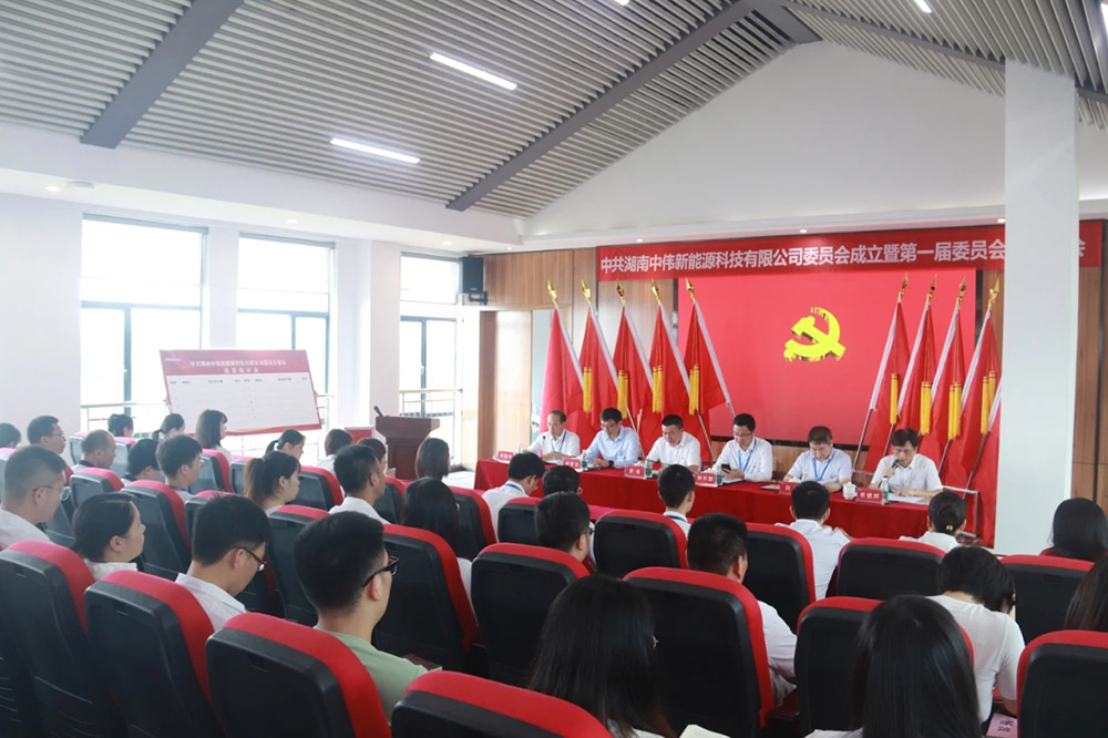 新起点开启新征程丨中共湖南CA88官方网站新能源党委正式成立