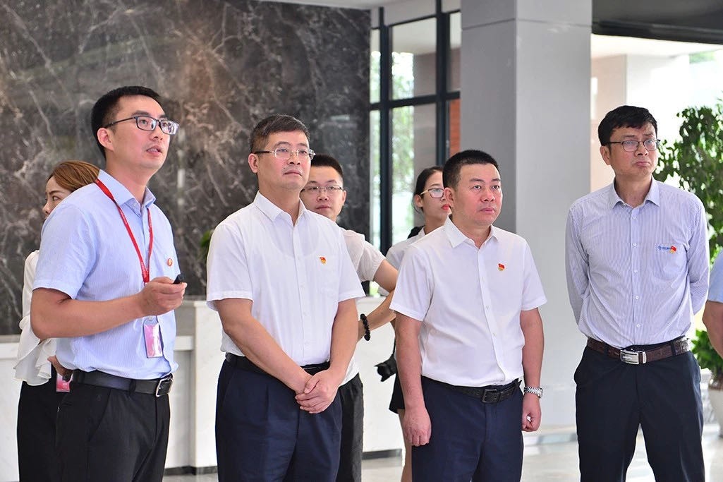 以党建引领CA88官方网站发展丨长沙市委组织部调研CA88官方网站新资料
