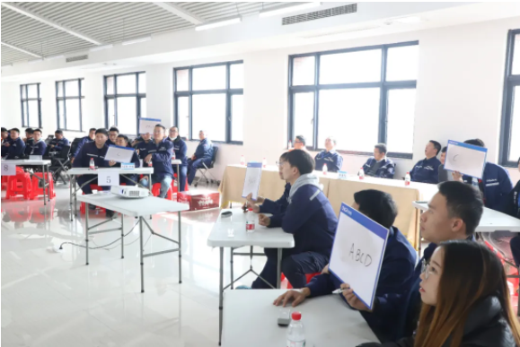 抓安全 夯基础丨西部产业基地进杏装三年行动”安全知识较量