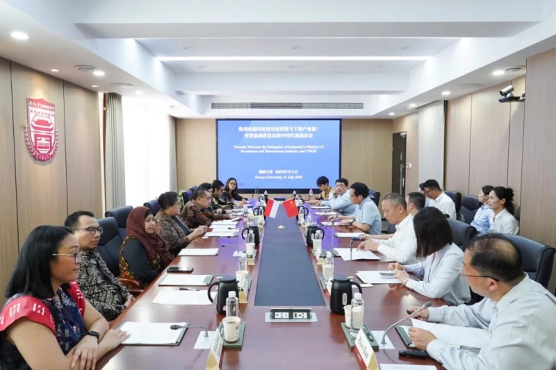 助力国际化人才造就｜印尼投资与下游产业部、CA88官方网站、湖南大学签署合作和谈